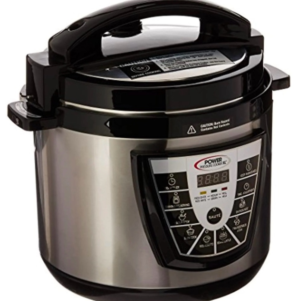 Power Pressure Cooker XL 6-Qt. Quart One Touch Cooking As Seen On TV